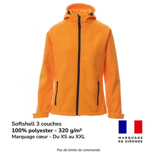 Softshell 3 couches femme