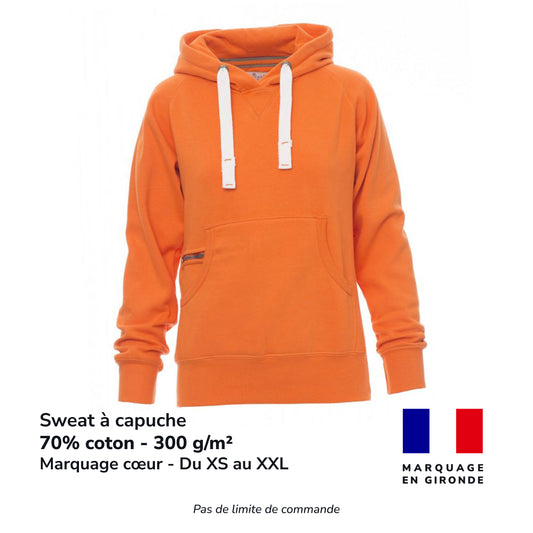 Sweat à capuche femme