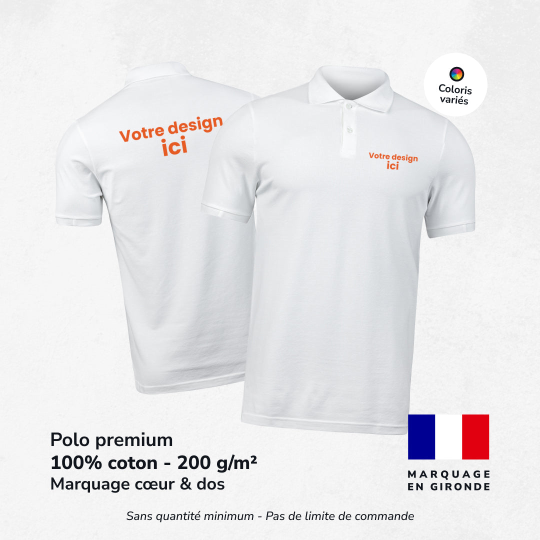 Polos personnalisés