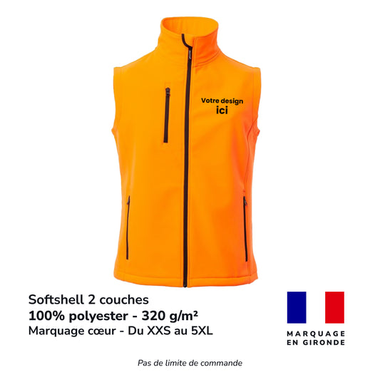 Softshell sans manches
