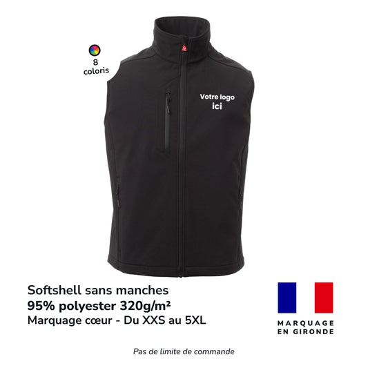 Softshell sans manches