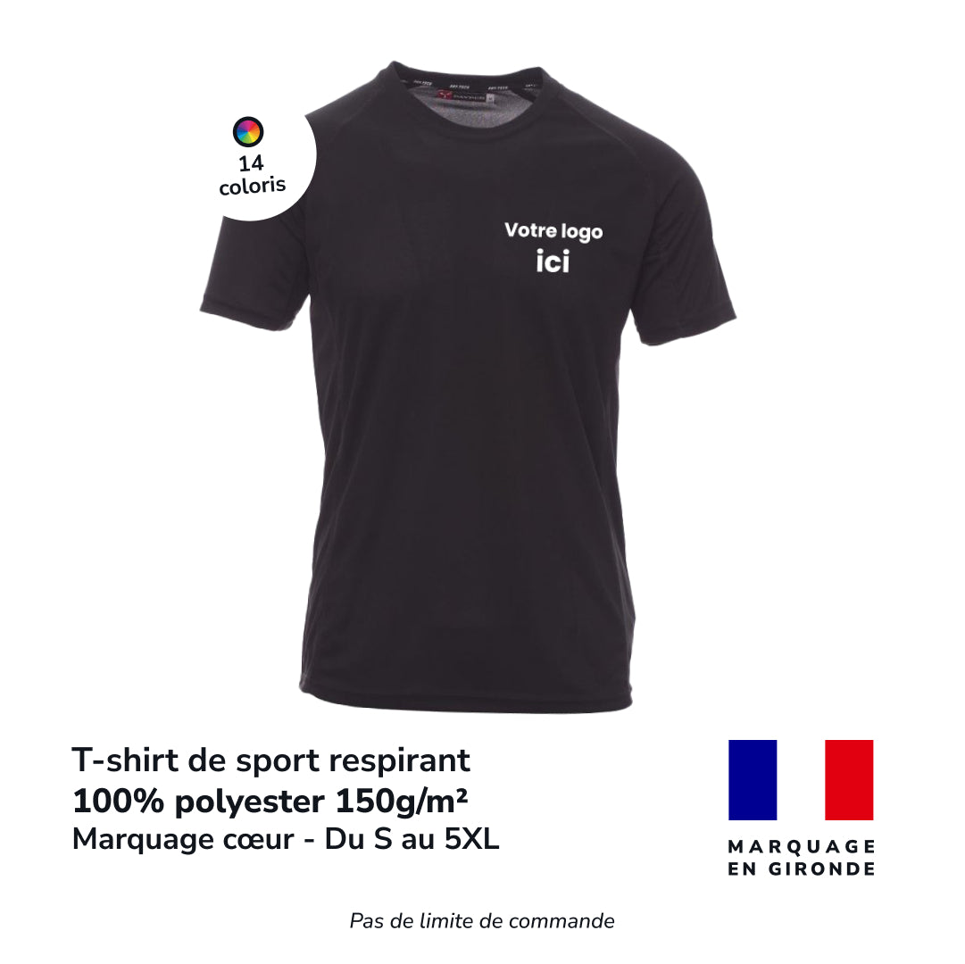 T-shirt de sport respirant