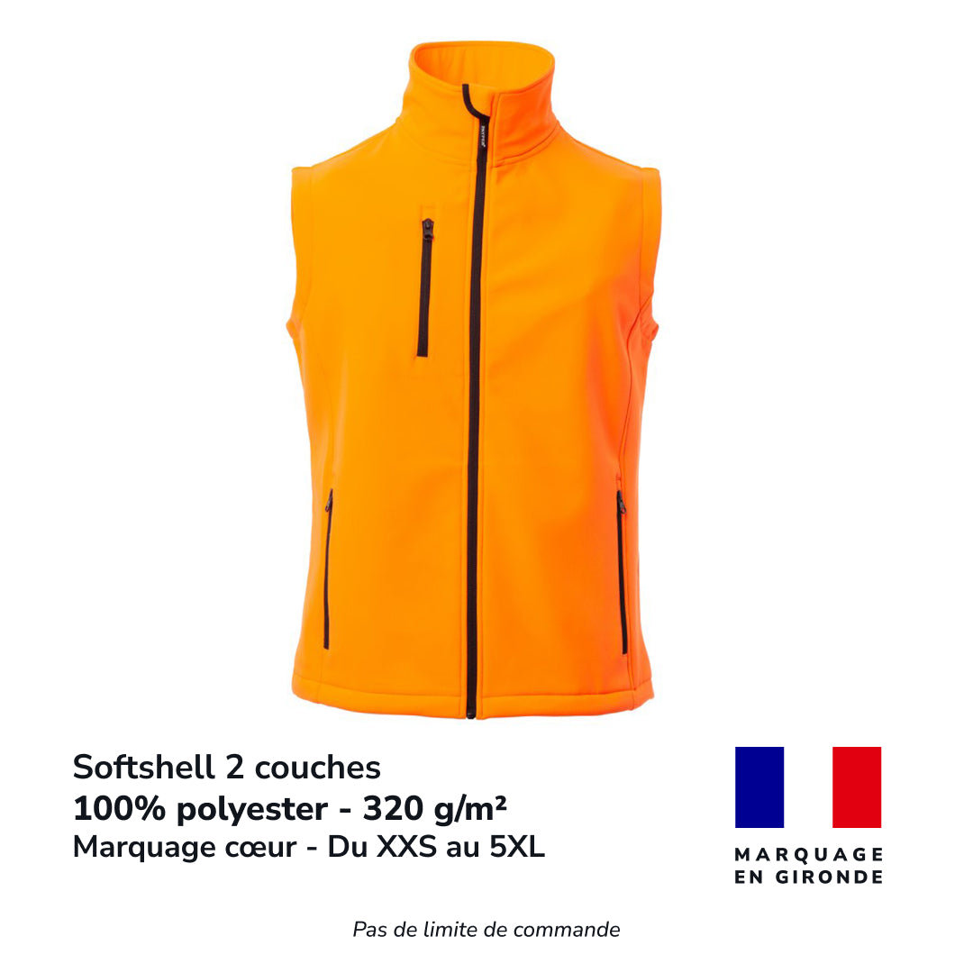 Softshell sans manches